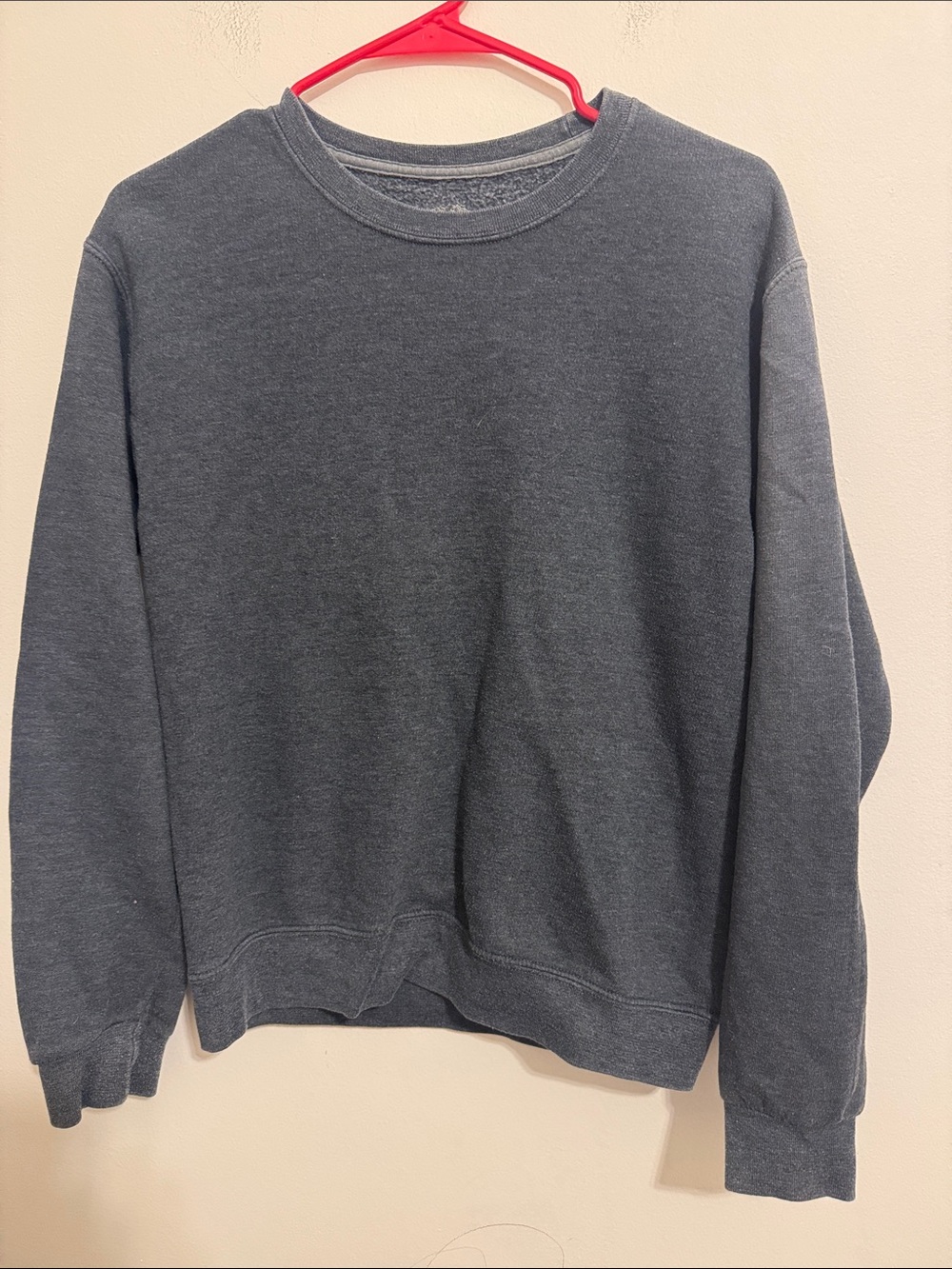 Men's Crewneck Sweater - Charcoal Blue